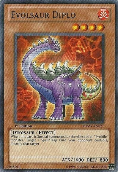 Evolsaur Diplo [PHSW-EN021] Rare (ONLINE ORDER ONLY)