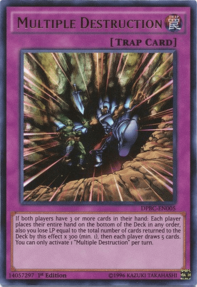 Multiple Destruction [DPBC-EN005] Ultra Rare (ONLINE ORDER ONLY)