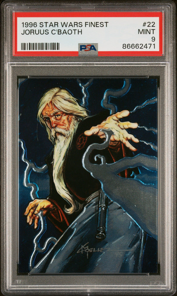 1996 STAR WARS FINEST JORUUS C'BAOTH  #22 - PSA 9 (Online Order Only)