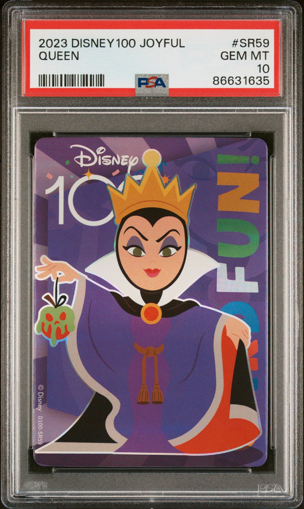2023 CARD FUN DISNEY 100 JOYFUL QUEEN SR59 PSA 10 (Online Order Only)