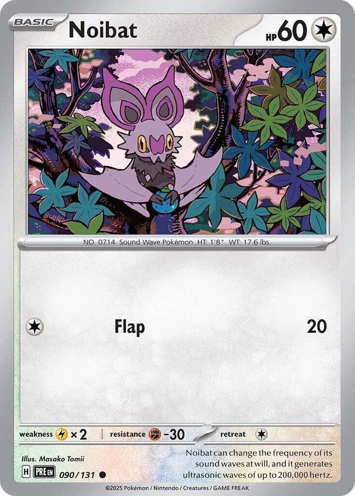 Noibat (090/131) [Scarlet & Violet: Prismatic Evolutions] (Online Only)