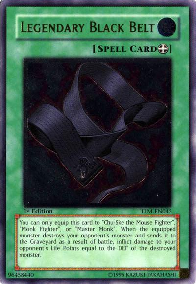 Legendary Black Belt [TLM-EN045] Ultimate Rare (ONLINE ORDER ONLY)