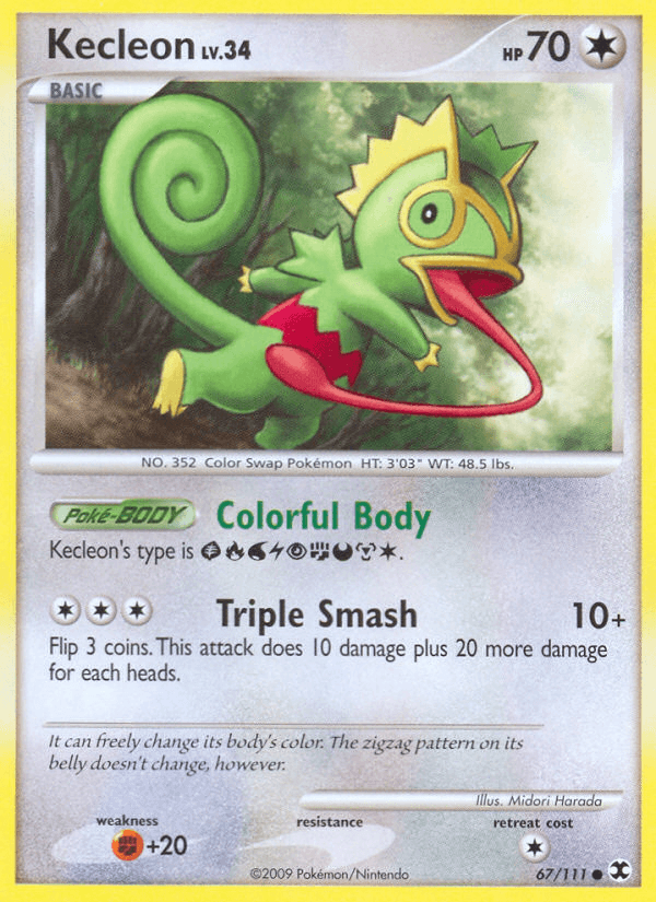 Kecleon (67/111) [Platinum: Rising Rivals] (Online Only)