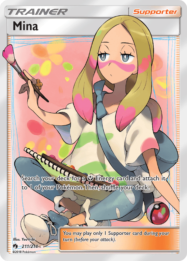 Mina (211/214) [Sun & Moon: Lost Thunder] (Online Only)