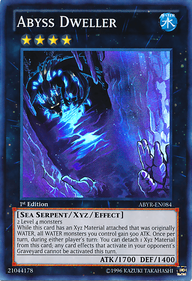 Abyss Dweller [ABYR-EN084] Super Rare (ONLINE ORDER ONLY)