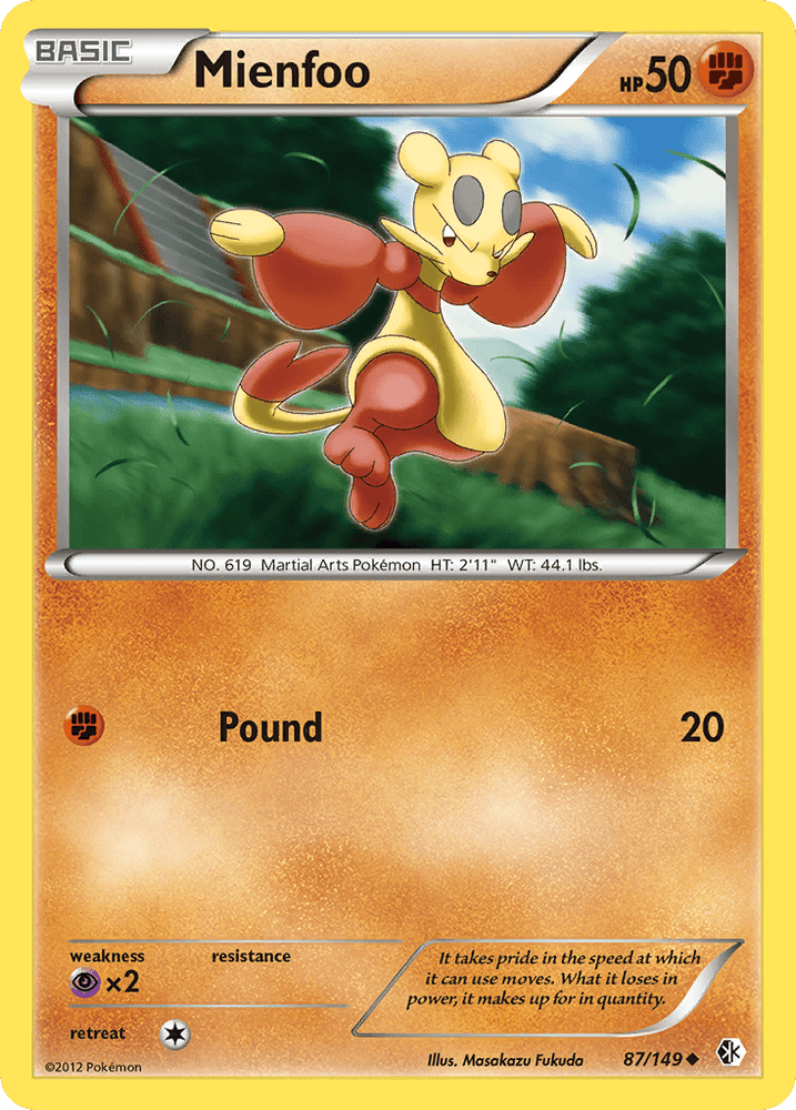 Mienfoo (87/149) [Black & White: Boundaries Crossed] (Online Only)