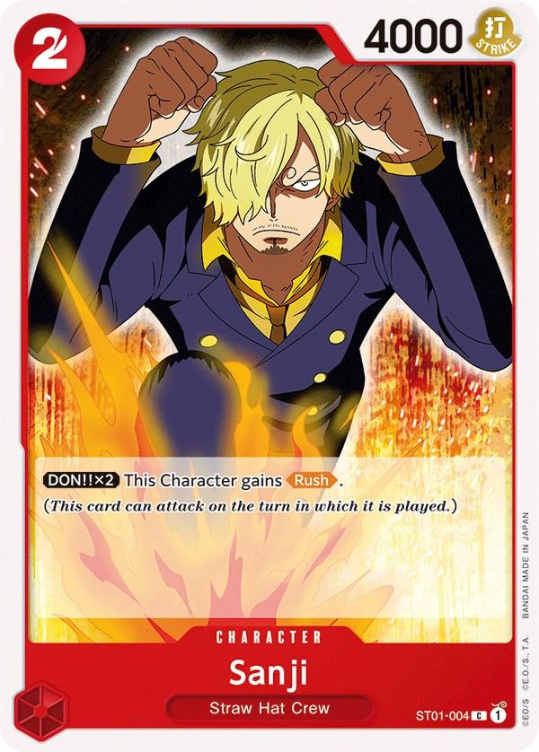 Sanji [Starter Deck: Straw Hat Crew] (ONLINE ORDER ONLY)