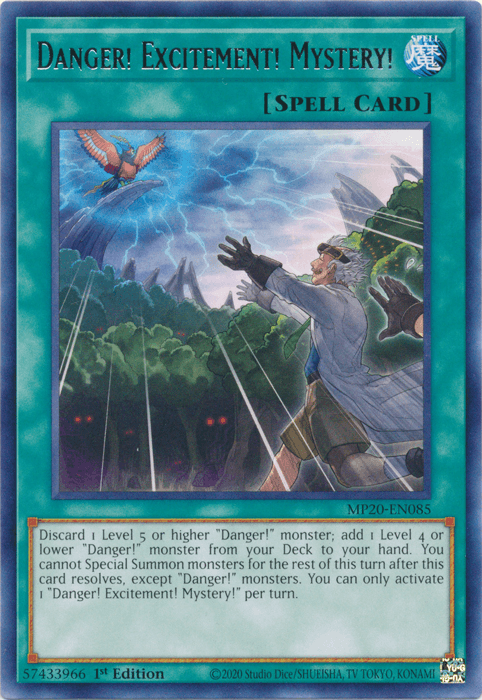 Danger! Excitement! Mystery! [MP20-EN085] Rare (ONLINE ORDER ONLY)