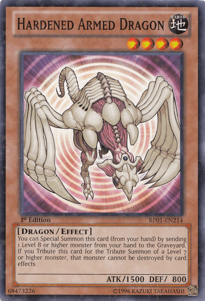 Hardened Armed Dragon [BP01-EN214] Starfoil Rare (ONLINE ORDER ONLY)