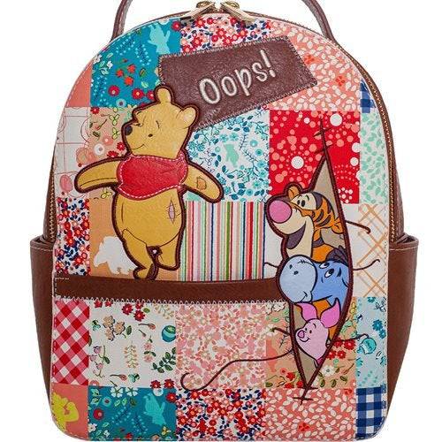 Danielle Nicole - Winnie the Pooh Patchwork Mini-Backpack (ONLINE ORDER ONLY)