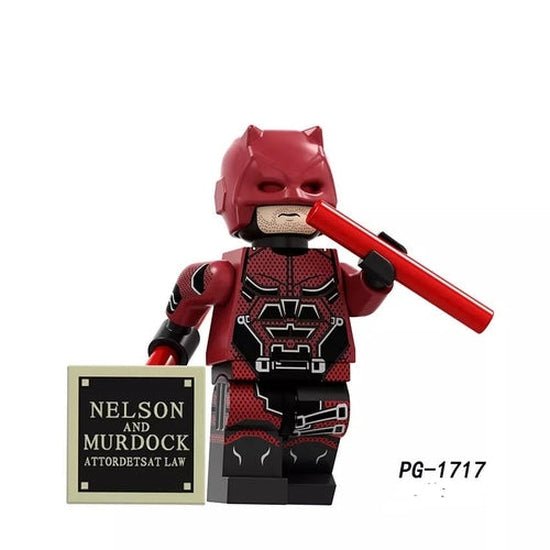 Blind Vigilante Custom Minifig with Book (Online Only)