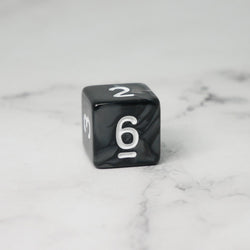 Dark Emulsion 10d6 - DnD Dice Set | Acrylic RPG Gaming Dice (ONLINE ORDER ONLY)