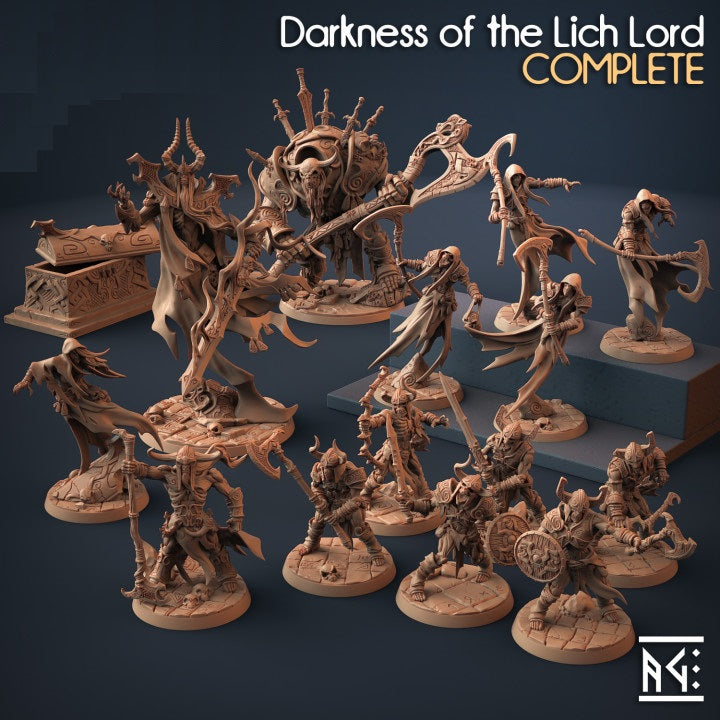 Darkness of the Lich Lord: Complete Set (Online Order Only)