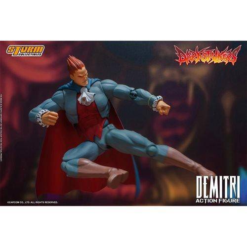 Darkstalkers Demitri Maximoff 1:12 Scale Action Figure (Online Order Only)