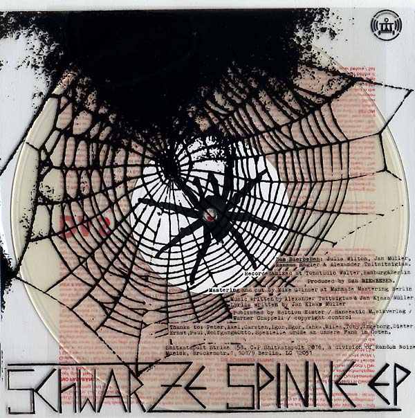 DAS BIERBEBEN - Schwarze Spinne EP [Vinyl] (ONLINE ORDER ONLY)