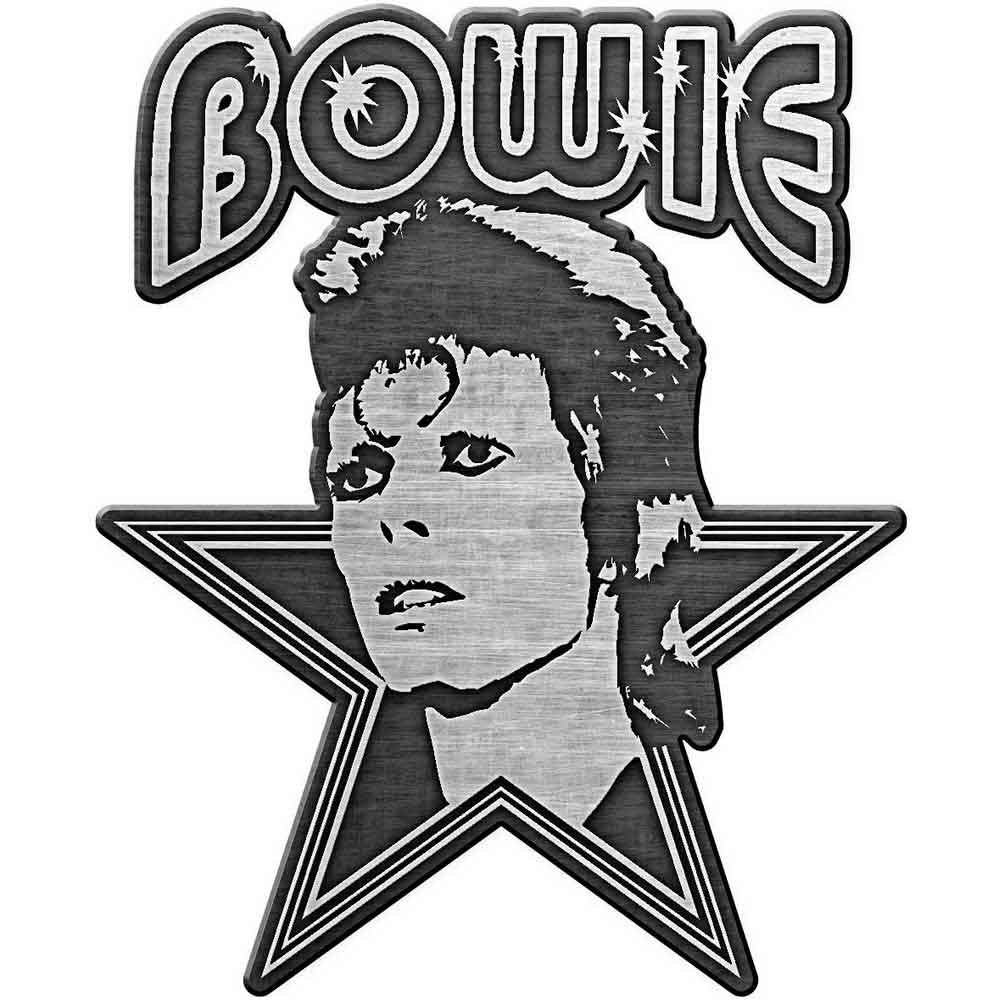 David Bowie Ziggy Stardust Enamel Pin (ONLINE ORDER ONLY)
