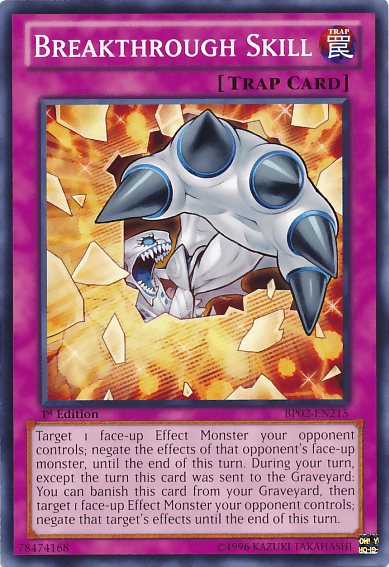 Breakthrough Skill [BP02-EN215] Mosaic Rare (ONLINE ORDER ONLY)