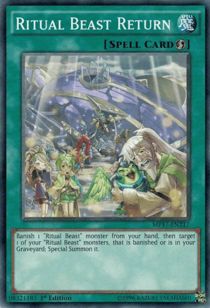 Ritual Beast Return [MP17-EN217] Common (ONLINE ORDER ONLY)