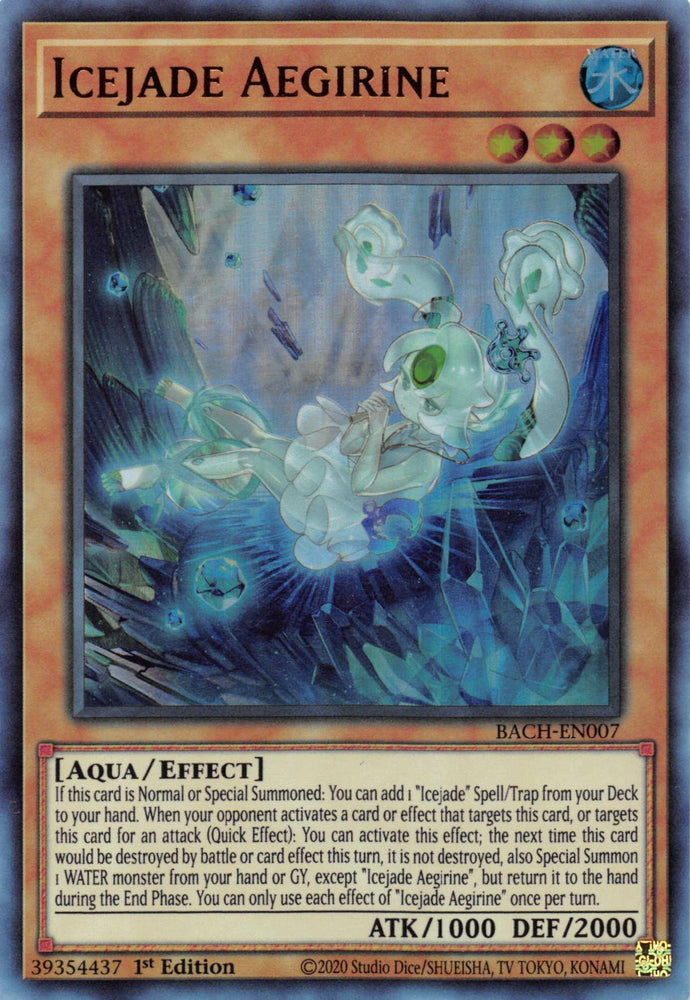 Icejade Aegirine [BACH-EN007] Ultra Rare (ONLINE ORDER ONLY)