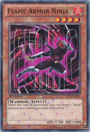Flame Armor Ninja [SP13-EN015] Starfoil Rare (ONLINE ORDER ONLY)