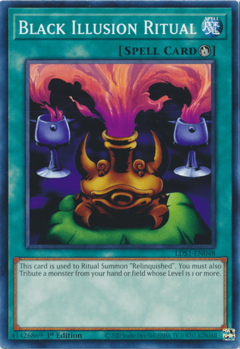 Black Illusion Ritual [LDS1-EN048] Common (ONLINE ORDER ONLY)