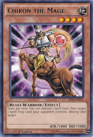 Chiron the Mage [BP03-EN015] Rare (ONLINE ORDER ONLY)
