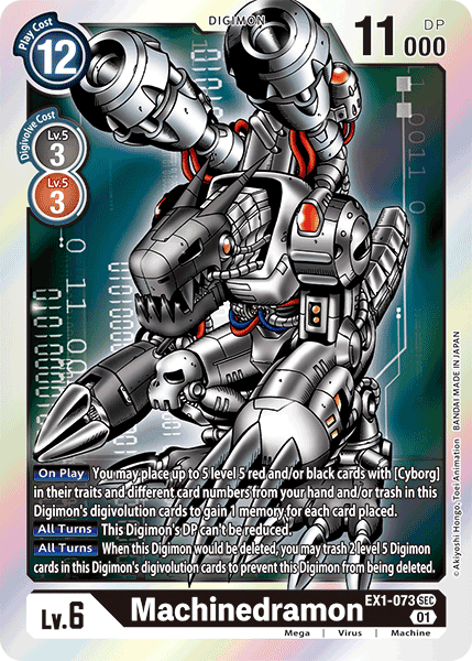 Machinedramon [EX1-073] [Classic Collection] (ONLINE ORDER ONLY)