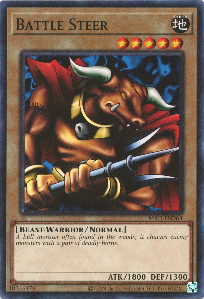 Battle Steer (25th Anniversary) [MRD-EN064] Common (ONLINE ORDER ONLY)