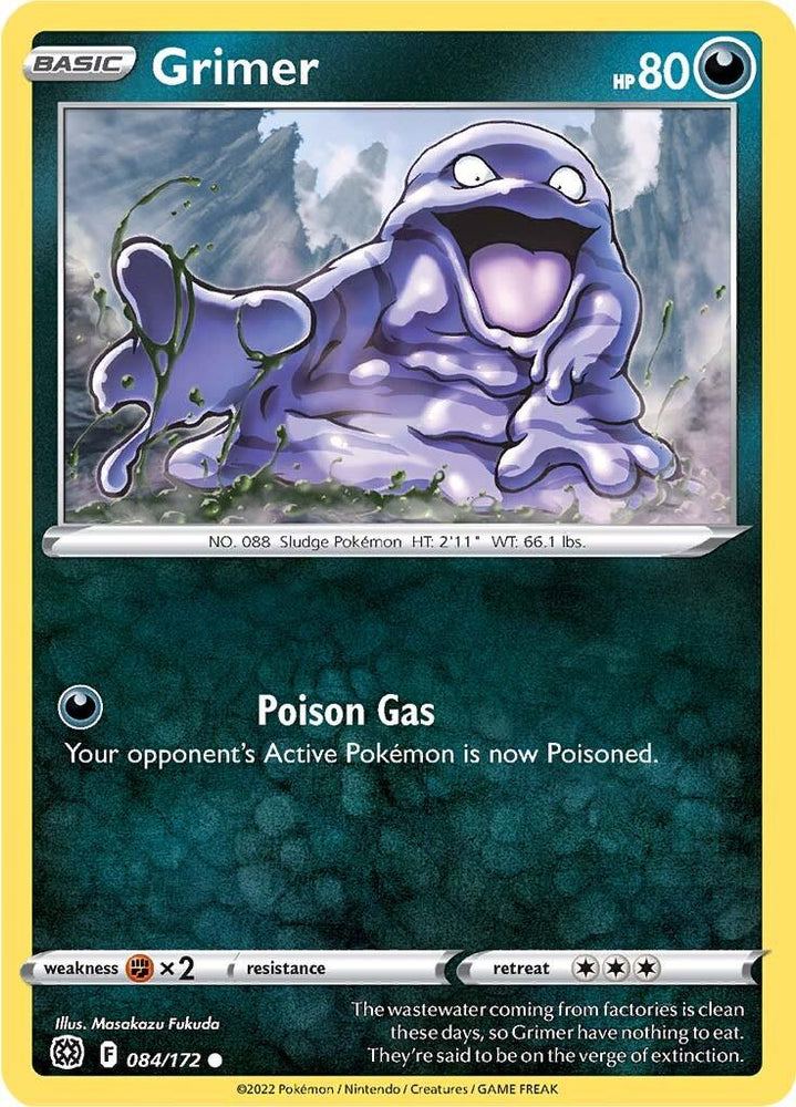 Grimer (084/172) [Sword & Shield: Brilliant Stars] (Online Only)