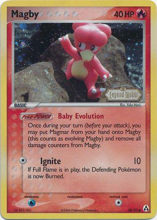 Magby (58/92) (Stamped) [EX: Legend Maker] (Online Only)