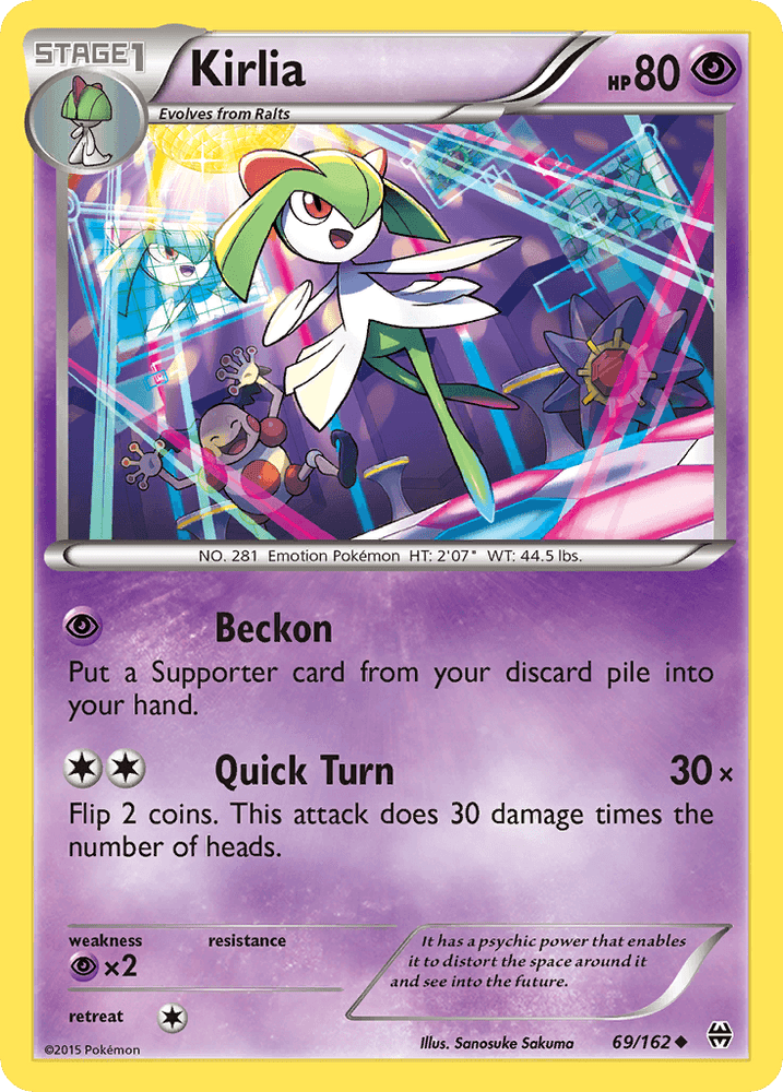 Kirlia (69/162) [XY: BREAKthrough] (Online Only)