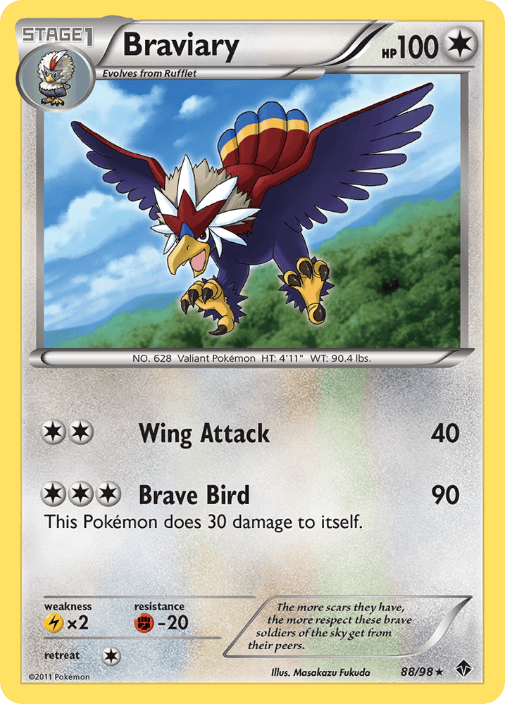 Braviary (88/98) [Black & White: Emerging Powers] (Online Only)