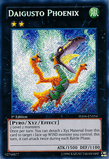 Daigusto Phoenix [HA06-EN054] Secret Rare (ONLINE ORDER ONLY)