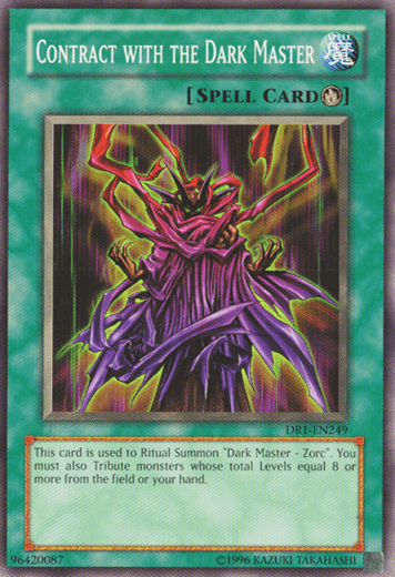 Contract with the Dark Master [DR1-EN249] Common (ONLINE ORDER ONLY)