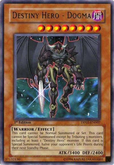 Destiny Hero - Dogma [DP05-EN007] Rare (ONLINE ORDER ONLY)