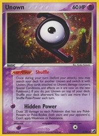 Unown (Z) (Z/28) [EX: Unseen Forces] (Online Only)