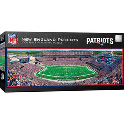 New England Patriots - 1000 Piece Panoramic Jigsaw Puzzle (ONLINE ORDER ONLY)