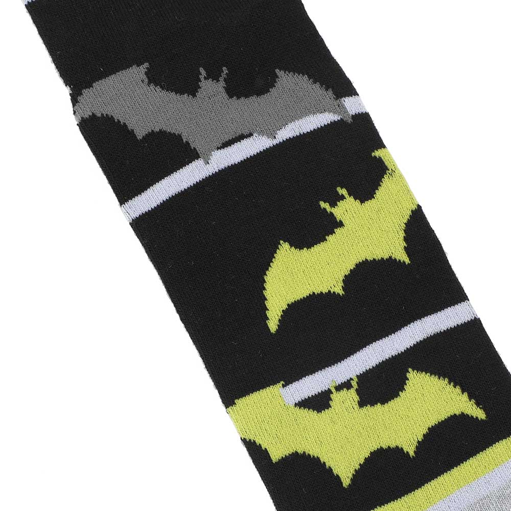 DC Comics Batman Mens Crew Socks 5-Pack (Online Order Only)
