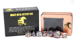 Solid Metal Molded Mystery Box Dice Set (ONLINE ORDER ONLY)