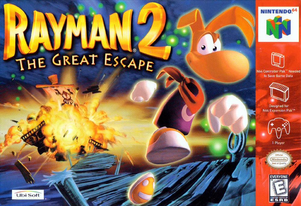 Rayman 2: The Great Escape (Nintendo 64) (Online Only)