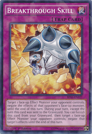 Breakthrough Skill [BP03-EN227] Shatterfoil Rare (ONLINE ORDER ONLY)