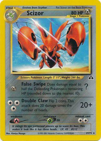 Scizor (29/75) [Neo Discovery Unlimited] (Online Only)