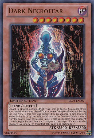 Dark Necrofear [LC03-EN002] Ultra Rare (ONLINE ORDER ONLY)
