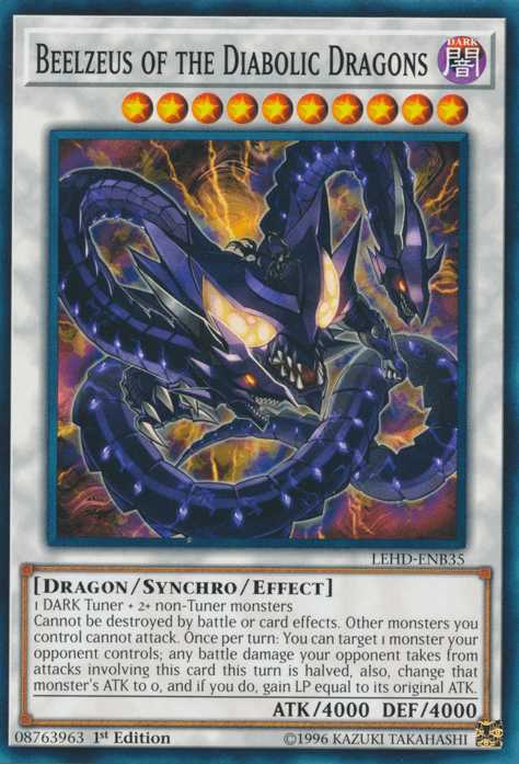 Beelzeus of the Diabolic Dragons [LEHD-ENB35] Common (ONLINE ORDER ONLY)