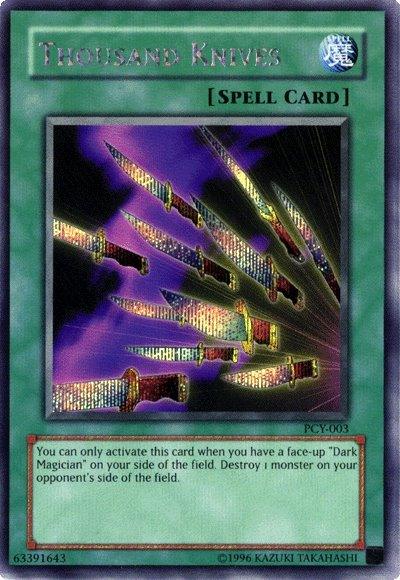 Thousand Knives [PCY-003] Secret Rare (ONLINE ORDER ONLY)