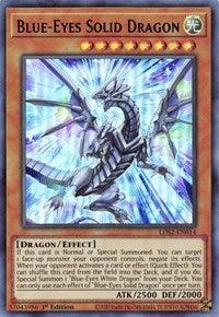 Blue-Eyes Solid Dragon (Blue) [LDS2-EN014] Ultra Rare (ONLINE ORDER ONLY)