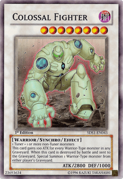 Colossal Fighter [5DS1-EN043] Common (ONLINE ORDER ONLY)