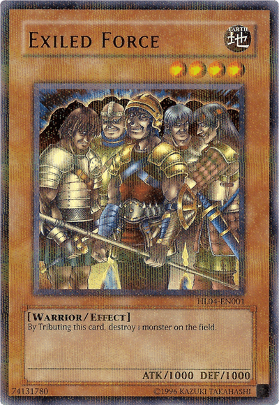 Exiled Force [HL04-EN001] Parallel Rare (ONLINE ORDER ONLY)