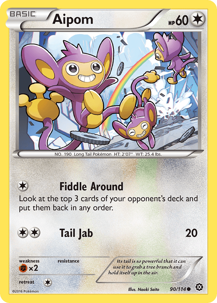 Aipom (90/114) [XY: Steam Siege] (Online Only)