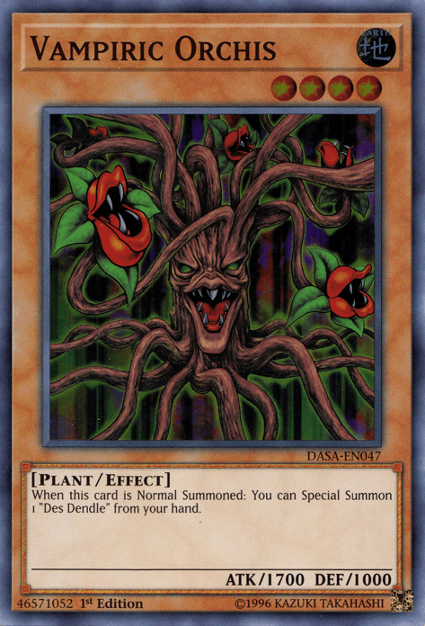 Vampiric Orchis [DASA-EN047] Super Rare (ONLINE ORDER ONLY)